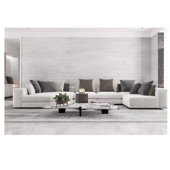 Art3d 10-Sheets Peel and Stick Reclaimed Barn Wood Planks for Wall White-Washed - Picture 3 of 9